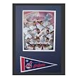 2007 Cleveland indians Pennant Frame - Cleveland Indians