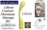 Liberte Unique Design Full Body Personal Massager with FREE Extra Bonus Comfort Massager
