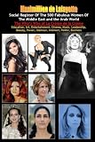 Social Register Of The 500 Fabulous Women Of The Middle East And The Arab World. Vol1.Black &White Interior