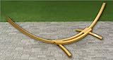 Wooden Arc Hammock Stand
