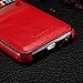 iPhone 6S Plus Case, iPhone 6 Plus Case, Joopapa iPhone 6/6S Plus Wallet Case, Leather Wallet Case back Cover with 2 Credit Card/ID Card Slots for Apple iPhone 6S Plus / iPhone 6 Plus (Red)