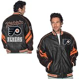 G-Iii Philadelphia Flyers Leather Jacket Medium