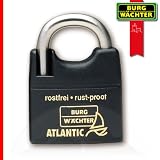 Produkt-Bild: Burg W&auml;chter Vorh&auml;ngeschloss "Atlantic" 217 F Ni