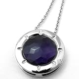 brosway ブロスウェイ CENTURY new Pendant ペンダント with violet crystal CE01の画像