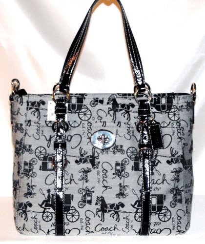 Coach Chelsea HORSE & CARRIAGE Tote Handbag Purse 14033