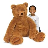 Melissa & Doug Jumbo Brown Teddy Bear - Plush