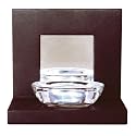 Nexxt by Linea Benton Wall-Mounted/Tabletop 1-Tealight Mirrored Holder, Java