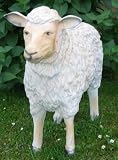 Eigenschaften   / Tierfigur Schaf für Innen & Aussen - HANDBEMALT