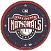 Washington Nationals MLB Round Wall Clock