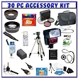 30 PC Ultimate Super Savings Deluxe Willoughby's Accessory Kit, Included Flash, Lenses, Filters, Accessories. The Canon EOS 7D Digital SLR Camera Which Has Any Of These (18-55mm, 75-300mm, 50mm f/1.4 , 55-200mm) Canon Lenses