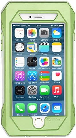 Premiun Waterproof Shockproof Dirt Snow Proof Full-body Protective Slim Fit Cover Case for iPhone6 Plus (Green)