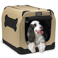 Firstrax Port-A-Crate E2 Indoor/Outdoor Pet Home, 28 Inches