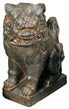 Foo Dog Right Facing Garden Accent
