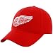 Reebok Detroit Red Wings Red Basic Logo Wool Blend Adjustable Hat
