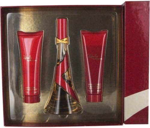 RIHANNA REBELLE by Rihanna EAU DE PARFUM SPRAY 3.4 OZ &amp; BODY LOTION 3 OZ &amp; SHOWER GEL 3 OZ