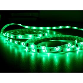 HOOTOO-Tout Neuf Kit Complet 5050 RGB LED Strip Bande Eclairage +IR T�l�commande +AC Adaptateur, Non Etanche,5M