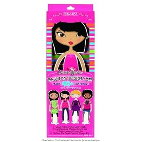 Fashion Angels 11369 Izzy Fashion Design Kit Design Sets