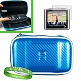 Garmin GPS Navigator CANDY GLOSS AQUA BLUE accessory, protective hard-shell portable carrying case with carabiner clip for Garmin GPS Navigator nüvi 670 Garmin Nuvi 265WT Garmin Nuvi 880 Garmin Nuvi 265WT Garmin nuvi 285WT Garmin Nuvi 780 Garmin Nuvi 850 4.3-Inch+ 4.3 GPS Screen Protector+ VG *LIVE*LAUGH*LOVE* Wrist Band