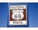 Photographic Prints of Sign on Historic Route 66 from Robert Harding