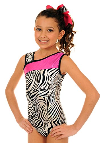 TumbleWear Girl's Mani Hot Pink Zebra