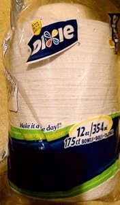 Dixie 12 oz Paper Bowls 175-Count