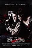 Sweeney Todd: The Demon Barber of Fleet Street Poster Movie E 11x17 Johnny Depp Helena Bonham Carter