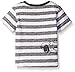 Calvin Klein Baby-Boys Printed Distress Stripes Interlock Top and Woven Shorts, Peach, 6-9 Months