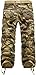 Fiream Mens Casual Cotton Loose Plus Size Cargo Casual Pants