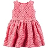 Carter's(カーターズ) ジオミートリックレースドレス ピンク ワンピース 3ヶ月【並行輸入】