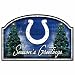 NFL Indianapolis Colts 11-by-17 Wood Sign Season