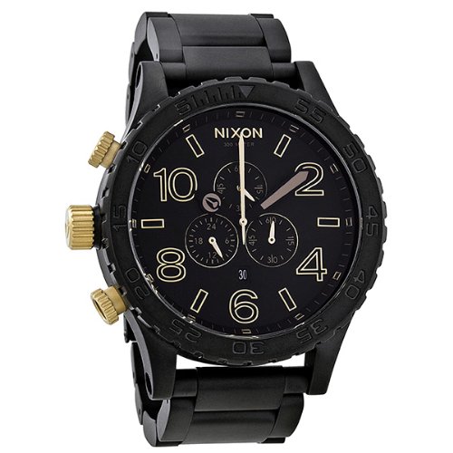 Nixon Unisex A0831041 51 30 Chronograph Matte Black Watch Leon Braunbas