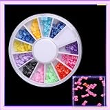 12color Wheel Butterfly Decoration Nice Nail Art HOT B0001