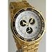 Eric Edelhausen "Apex" Men's Gold Plated Dress Chronograph with Day and Date image 7