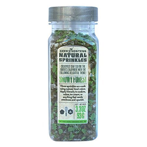 Natural Colored Snowy Forest Sprinkles