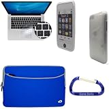 Gizmo Dorks Buy a Mac for College Combo (Blue / Clear) for MacBook Pro 13 Inch
