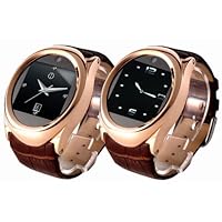 Digital_Family GD777 Fashion Cell Phone Watch Mobile MP3 MP4 ,Bluetooth,JAVA, Skype/Stylish crocodile leather strap,Ulti-Thin!