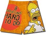 Simpsons - Homer - "Not worth doing" boxers for men - ON SALE