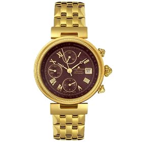Click here to buy Jacques Lemans Mens Classic Collection Gold-Plated Watch #861X by Jacques Lemans.