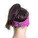 Light Exercise & Fashion Headband - Ideal for Yoga, Pilates, Stretching, Travel or Leisure - Comfortable Blend of Soft Bamboo (derived from Viscose) - Designed for Women Borrowed by Men