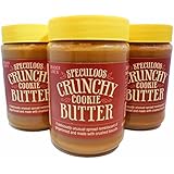 Trader Joe's Speculoos Crunchy Cookie Butter,NET.WT.14.1oz(3 Jars)