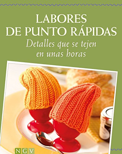 Labores de punto rápidas: Detalles que se tejen en unas horas (Spanish Edition)