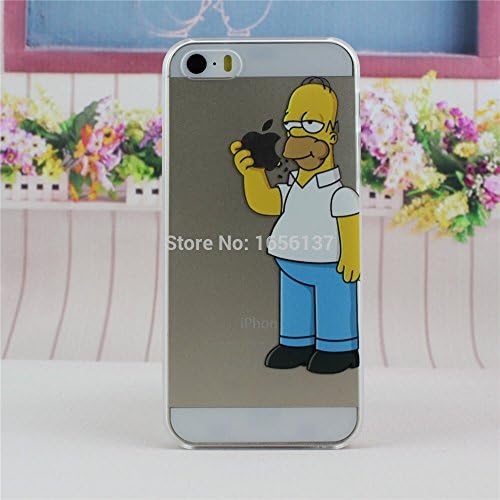 Character Transparent Iphone 6 Case (Homer)