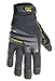 CLC Custom Leathercraft 145XL Tradesman Glove, Black/Grey X-Large