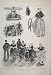 1884 Dutch Folk Peasants Milk Market Rambling Sketches