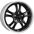 American Racing Casino AR393 Gloss Black Wheel with Machined Lip (17x7.5"/5x100mm)