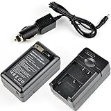 ATC Premium Sony NP-BG1 NP-FG1 NP-FS10 NP-FS11 NP-FS12 NP-FS21 NP-FS22 NP-FS31 NP-FS32 Battery Home Travel Charger with Ca...