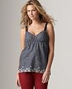 Calvin Klein Jeans Polka Dot Babydoll Cami