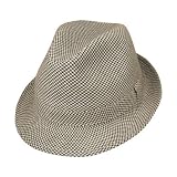 Jaxon Houndstooth Stingy Pinch Fedora