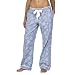 Gilligan & O'Malley® Womens Flannel Sleep Pant - Blue Scroll