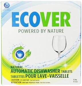 Ecover Automatic Dishwashing Tablets, 17.6-Ounce Box (Pack of 6)